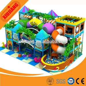 Ticari playsets çocuk kale oyun alanı kapalı yumuşak oyun yetişkinler için