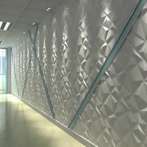 hospital 3d wall panel pvc mdf wall panel