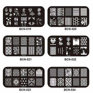 <span class=keywords><strong>BCN</strong></span> <span class=keywords><strong>3D</strong></span> Patrón Diseño Plantillas Del Arte Del Clavo Placa - Product Image 5