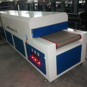 IR เครื่องอบแห้งแบบกึ่งอัตโนมัติอุโมงค์เครื่องอบแห้งแบบพื้นผิวแบบแห้งด้วยสายพานลำเลียงสำหรับอบแห้งด้วยแผ่นพลาสติก - Product Image 2