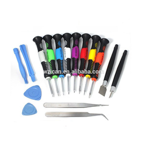 Kit de Herramientas <span class=keywords><strong>para</strong></span> Reparación de Teléfonos Móviles, Juego de Destornilladores Torx 16 en 1 con Acabado Liso y Mango de Goma <span class=keywords><strong>para</strong></span> <span class=keywords><strong>iPhone</strong></span>/iPod/iPad - Product Image 2