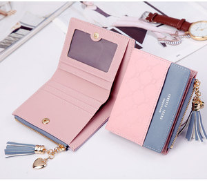 Nueva Cartera de Mujer <span class=keywords><strong>2018</strong></span>, Hermosa Cartera de Cuero para Mujer, Cartera Larga de Mujer, Cartera Tipo Clutch para Chicas a la Moda - Product Image 1