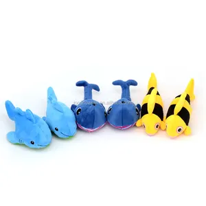Plush Fish Toys für Pets Small Size Plush Toys für Small Dogs Inner Squeaker