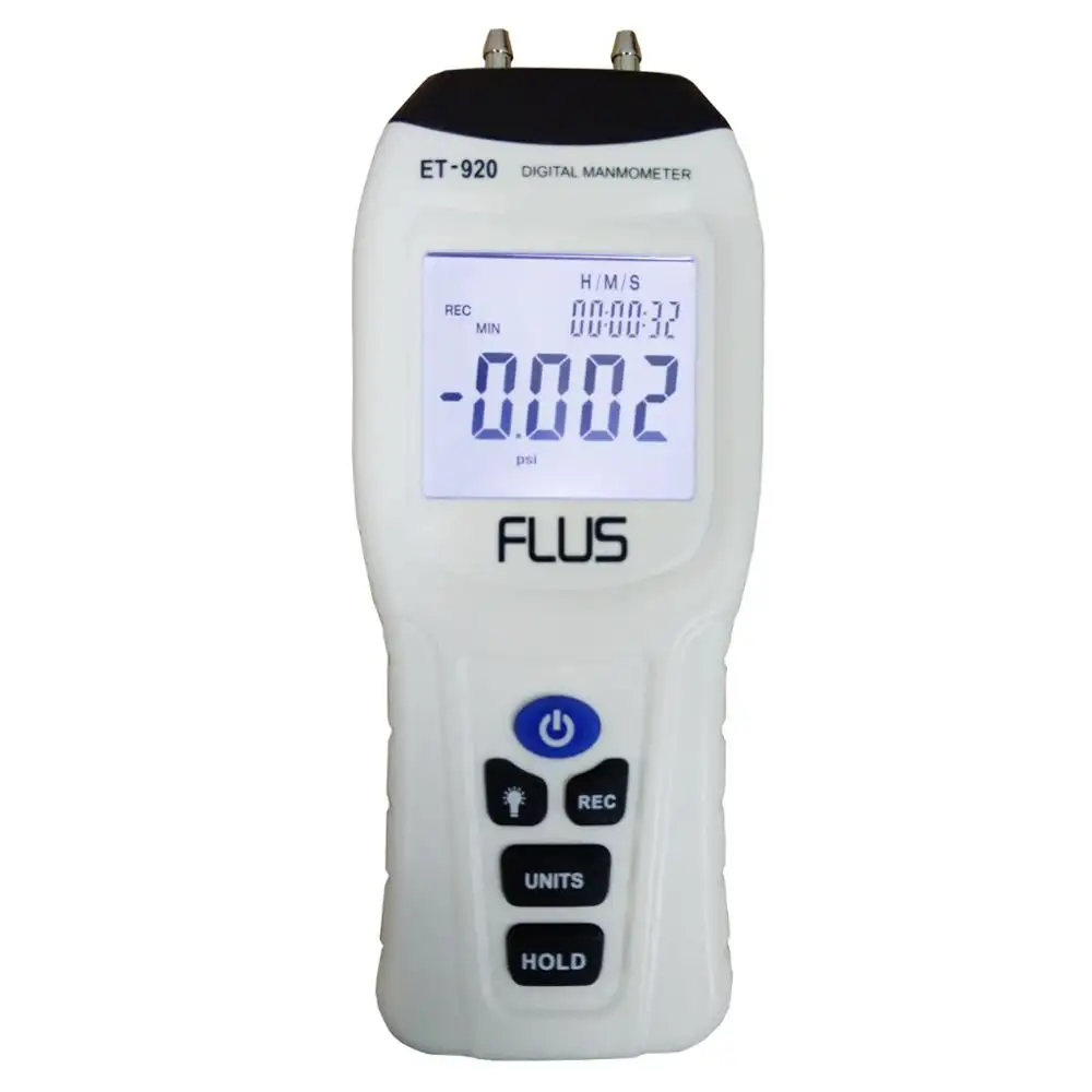 Manometer Digital Air Pressure Meter und Differential Pressure Gauge HVAC Gas Pressure Tester