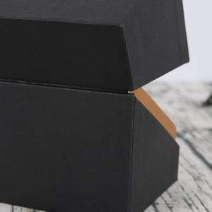 Tùy Chỉnh Foil LOGO Màu Đen Sang Trọng Nước Hoa Hộp Bao Bì Mạnh Mẽ - Product Image 3