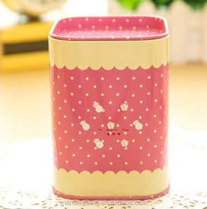 Dễ Thương Kawaii Ít Cừu Tinplate Bút Chì Chủ Bút Hộp Trường Hợp Con Heo Đất Ngân Hàng Tiền Lưu Trữ Trẻ Em Món Quà Sinh Nhật - Product Image 6