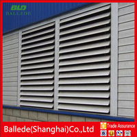 Brise-soleil extérieur horizontal motorisé en aluminium