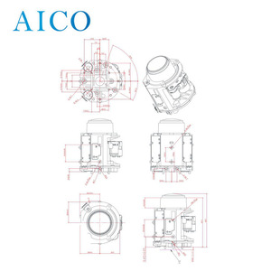 Objectif de module <span class=keywords><strong>zoom</strong></span> intégré motorisé à iris automatique DC <span class=keywords><strong>1</strong></span>/<span class=keywords><strong>1</strong></span>,8 pouces F1,5-F2,8 3,6-10 mm - Product Image 2
