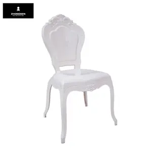 China Supplier White Resin Banquet Hall Dining Bella Chair for Rental