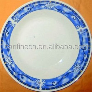 Assiettes à dîner en porcelaine d'Indonésie de 9,25 pouces, motif de fruits, avec décalcomanie de fraises, vaisselle en céramique fine, vente en gros - Product Image 4