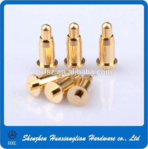 yaylı 2mm 3mm pirinç pogo pin çin bağlantı elemanları