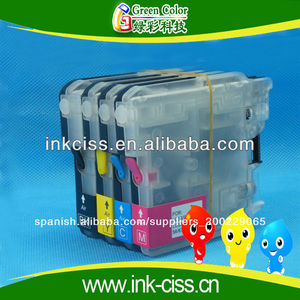 Lc38/39/<span class=keywords><strong>61</strong></span> cartuchos recargables para el hermano mfc-5490cn mfc-6490cw - Product Image 1
