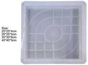 Outdoor Road Bestrating Plastic Floor Baksteen Tegel Cement Beton Mould - Product Image 5