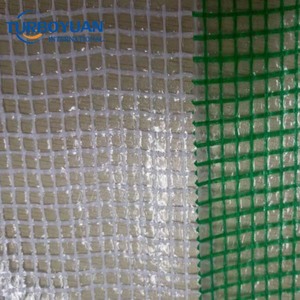 Bâche en plastique transparent HDPE Leno, couverture <span class=keywords><strong>de</strong></span> <span class=keywords><strong>serre</strong></span> en maille blanche - Product Image 4