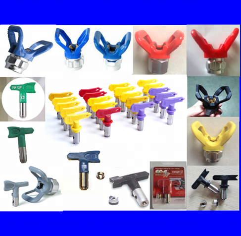 Безвоздушный распылитель краски, пистолет-распылитель наконечники форсунки