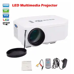 Aun — mini projecteur LED pour jeux vidéo, appareil multimédia pour télévision, 12V dc