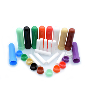 Nhãn Hiệu Riêng Màu Đen Đỏ Bule Màu Xanh Lá Cây Trắng PP Rỗng Nhựa Bán Buôn Tinh Dầu Hương Liệu Mũi Ống Hít Với Stick - Product Image 1