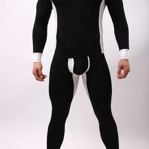 Sin Logo sin fisuras conjunto de <span class=keywords><strong>ropa</strong></span> interior térmica de moda Modal Long John encargo SC21 - Product Image 3