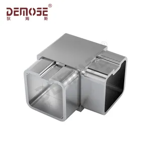 Stainless steel 90 degree square tube elbow