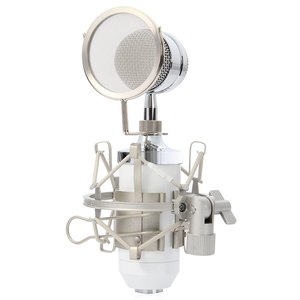 BM 8000 Condenser Microphone Portable Wired Studio <strong>Mini</strong> <strong>Mic</strong> BM8000 With Shock Mount Pop Filter for Karaoke Computer Laptop - Product Image 3