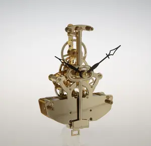 High quality brass mechanical Insert clock movement