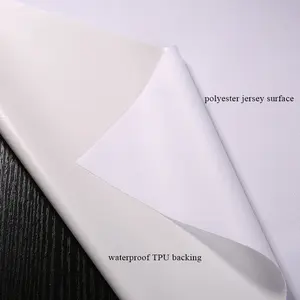 Vải Dệt Kim Polyester 100% Polyurethane Chống Thấm Nước Tpu Breathable Hometextile Nhiều Lớp Vải