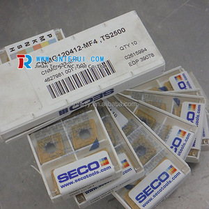 <span class=keywords><strong>Seco</strong></span> chèn cắt công cụ cho thép không gỉ cnmg120412-mf4 ts2500 - Product Image 1