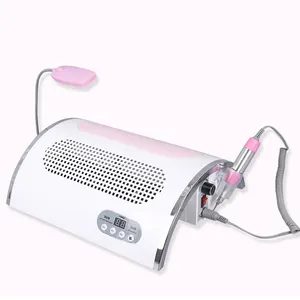 Salon Beauty 35000 Rpm Pro Nail Boren Stofafscheider Bureaulamp 6 In 1 Nail Machine