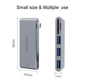 USB <span class=keywords><strong>tipo</strong></span> <span class=keywords><strong>C</strong></span> SD <span class=keywords><strong>hub</strong></span> USB 3.0 <span class=keywords><strong>Hub</strong></span> puerto <span class=keywords><strong>HDMI</strong></span> - Product Image 1