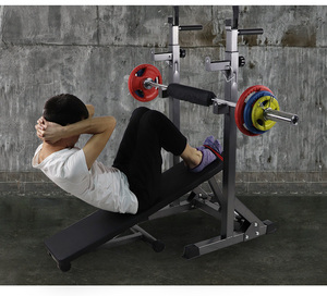 Peso plegable Banco multi Banco plano prensa gimnasio equipo - Product Image 6