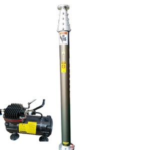 <span class=keywords><strong>Antenne</strong></span> <span class=keywords><strong>TV</strong></span> <span class=keywords><strong>extérieure</strong></span> de 12 pieds 30 pieds Mâts de terrain télescopiques pneumatiques légers portables avec trépied - Product Image 2