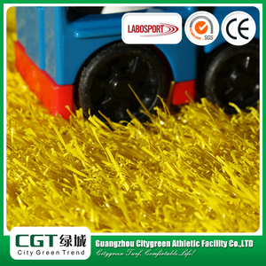 Surtidor de oro <span class=keywords><strong>del</strong></span> medio ambiente decorativo jardín de la familia <span class=keywords><strong>campo</strong></span> hierba, hierba artificial césped para gradens - Product Image 5