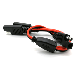 OEM 12V AC /DC Adapter SAEコネクタ18AWG 2 Core Round Cable Trailer Wiring Harness - Product Image 4