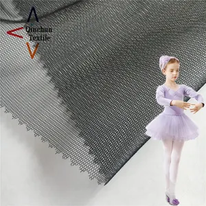 40D knitted crystal mesh 100% nylon tulle fabric for tutus