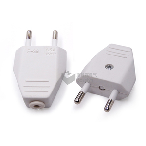 Spina Ricablabile Europea a 2 Poli Rotondi 220V - Product Image 4