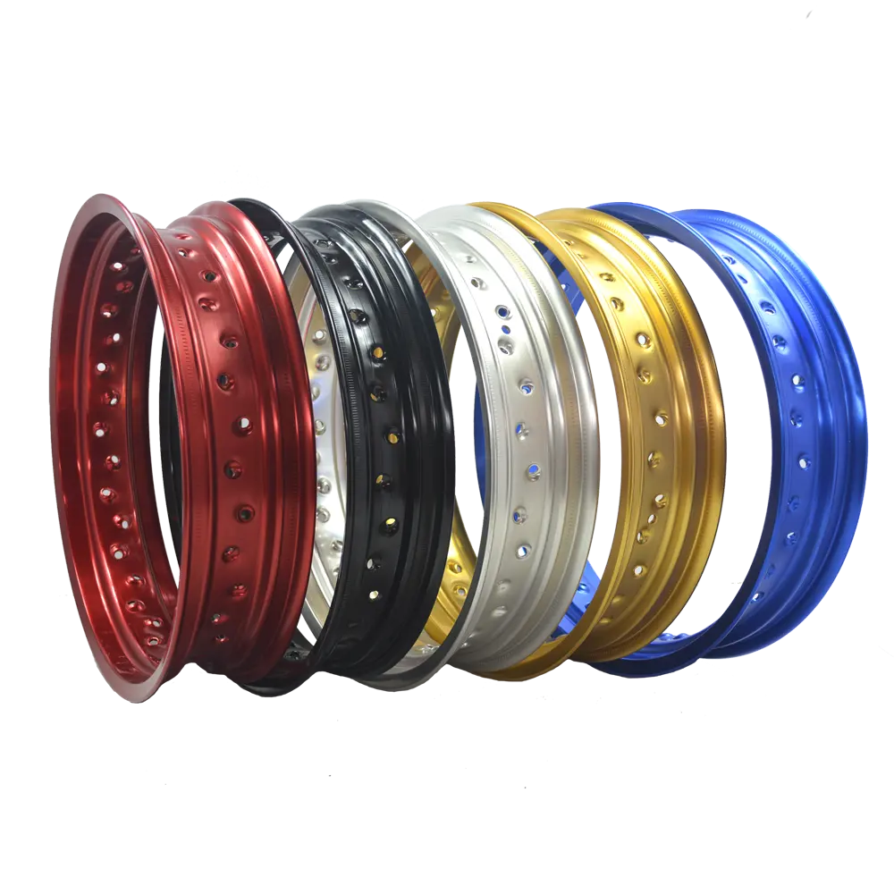 17 Inch Super Motard Motorcycle CNC Colored Aluminum Alloy wheel Rims