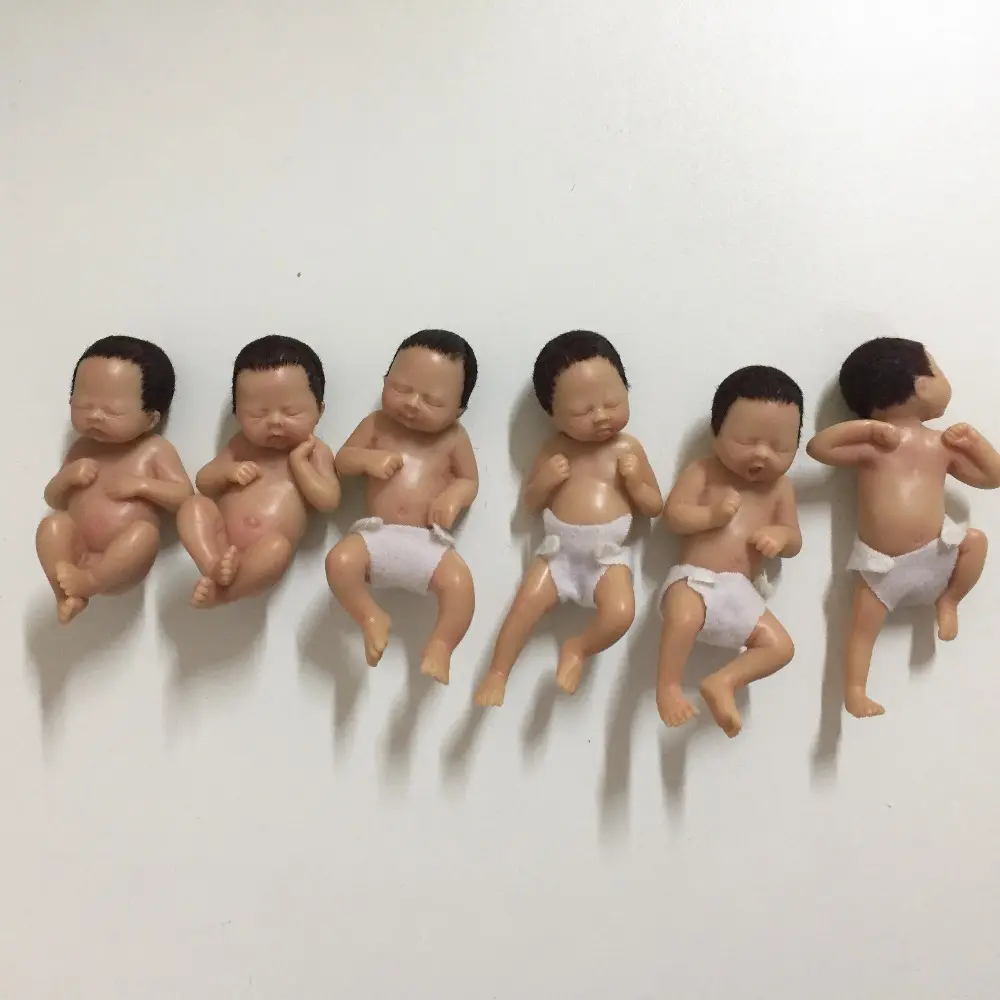 Bambole rinate realistiche all'ingrosso di alta qualità di mini baby reborn doll