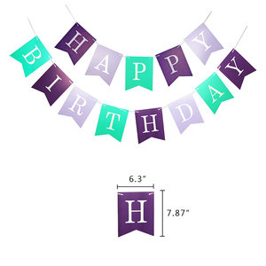 Decoración del hogar Fiesta de cumpleaños Globos Banner Feliz cumpleaños Banner Globos Accesorios Globo Banner Juegos de regalo Accesorios para el hogar - Product Image 2