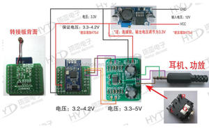 Cung Cấp CSR8645 4.0 Điện Năng Thấp BLE Mô-đun Âm Thanh Hỗ Trợ APT Loa Mô-đun Bộ Khuếch Đại - Product Image 4