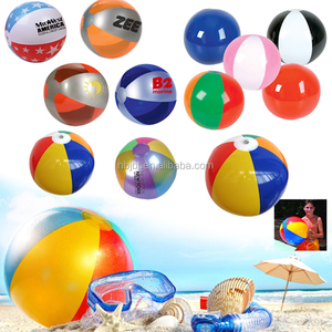 Beach Ball Cheap Wholesale Promotion Clear PVC Inflatable Beach Ball