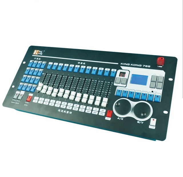 Professional Stage Light Kingkong 768 Wifi Dmx 512 Controller Multi Channel Led Controller