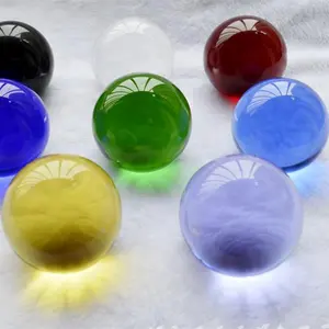 Colorido transparente 4mm 6mm 8mm de vidrio de bola de esfera de vidrio sólida bola