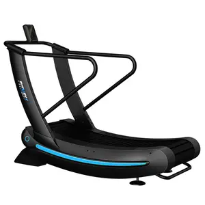 High Quality Commercial Fitness Equipment Self Generating Curve Treadmill tianzhan fitness factory