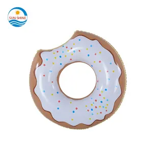 33 אינץ מתנפח פלסטיק donut צינור לצוף donut טבעת שחייה למבוגרים