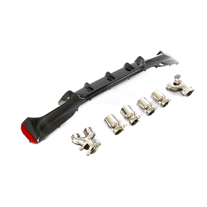 In Fibra di carbonio G30 G38 Posteriore Labbro per <span class=keywords><strong>BMW</strong></span> G30 Nuovo 5 Serie <span class=keywords><strong>530</strong></span> M 540 con Pacchetto 2017 2018 2019 con End Consigli - Product Image 2