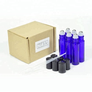 10ml màu xanh kính Roll-On chai với con lăn cho các loại tinh dầu - Product Image 6