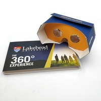 Impression de logo personnalisé, réalité virtuelle 3D, carton plat VR 3.0
