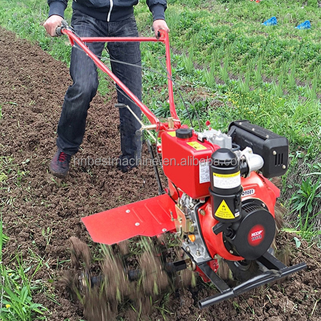 Venda quente! Máquinas de agricultura e equipamentos 7hp mini gasolina tiller e cultivador