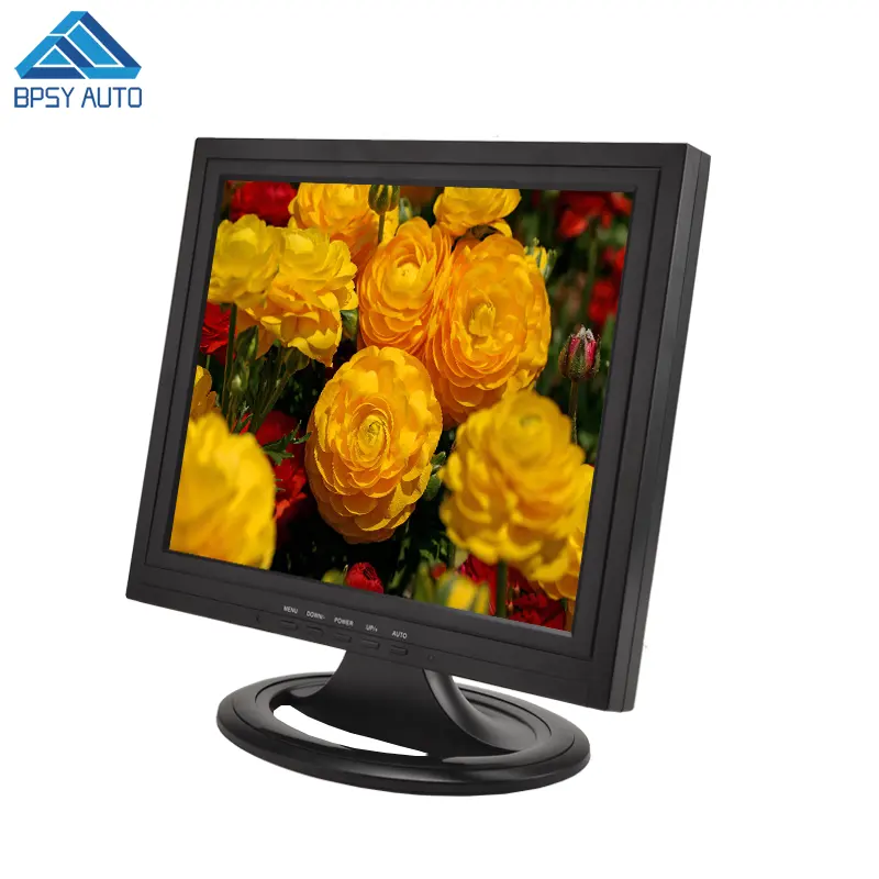 Vierkante Screen 15 inch TFT LCD HDMIED PC Monitor 12 v DC Input