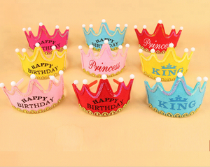 Mũ Vương Miện Phát Sáng Cho Trẻ Em, Mũ Bánh Công Chúa Trang Trí Tiệc Sinh Nhật - Product Image 3